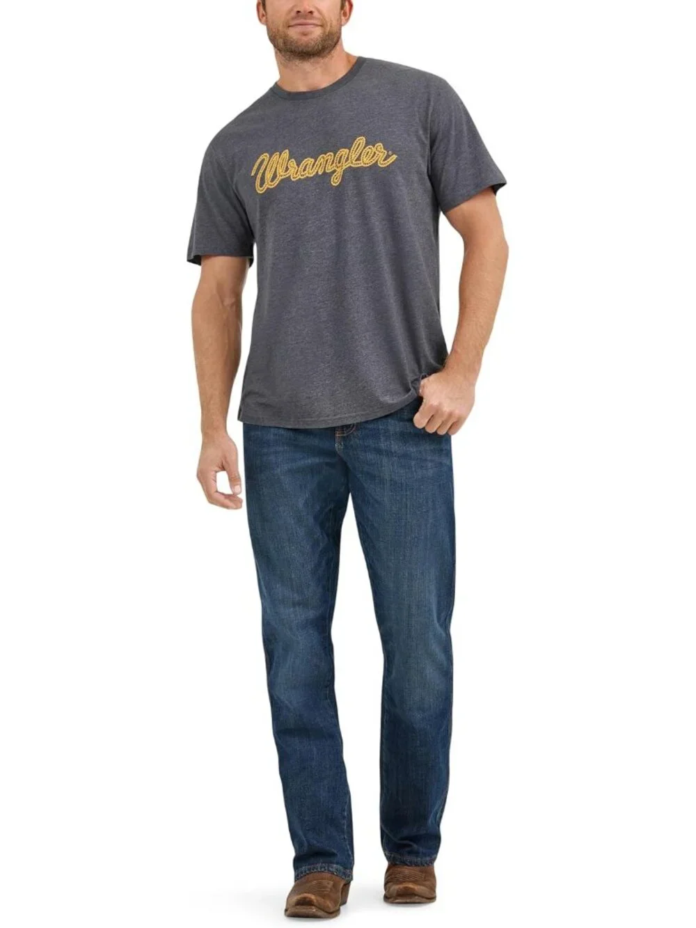 Men's Retro Relaxed Fit Boot Cut Jean